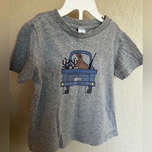 Toddler embroidered hunting shirt